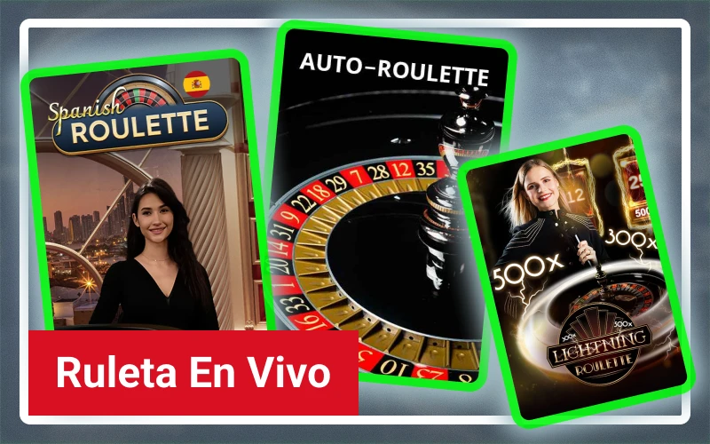 Gira la ruleta en directo con crupieres reales en Casinado oficial.