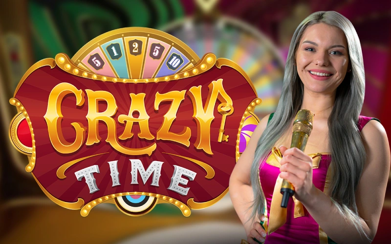 Diviértete con el gran juego show Crazy Time en Casinado oficial.