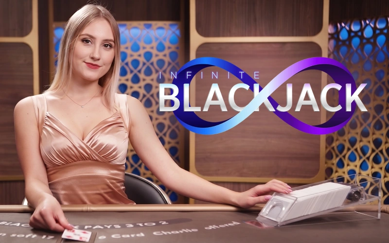 Juega al blackjack Infinite con asientos ilimitados en Casinado oficial.