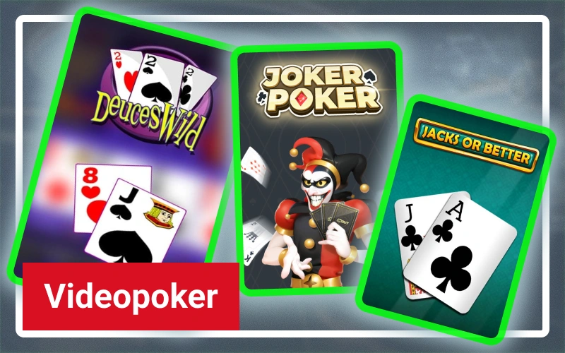 Demuestra tu estrategia jugando al videopoker en Casinado casino oficial.